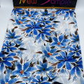 Soft Touch Polyester Vibrant Chiffon Fabric Floral